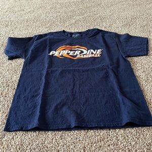 Pepperdine Baseball navy short sleeve champion T-shirt